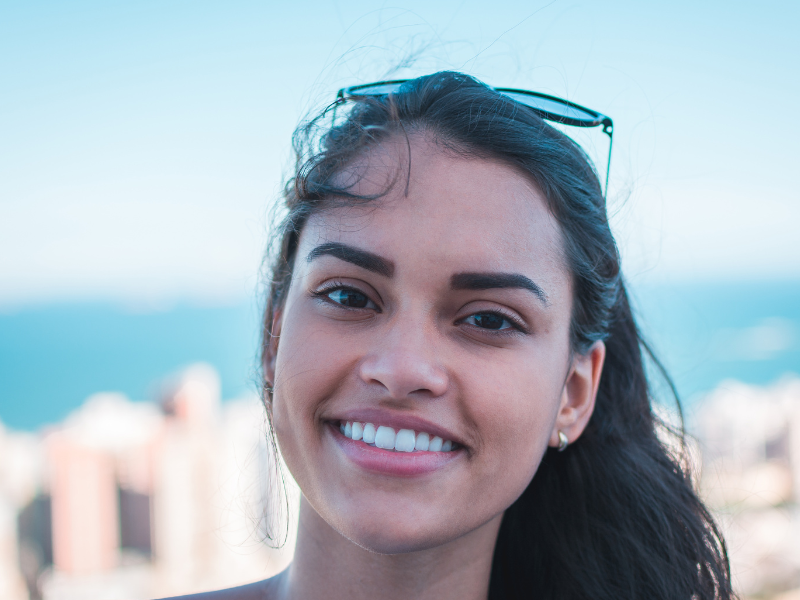 young boy sucking thumb